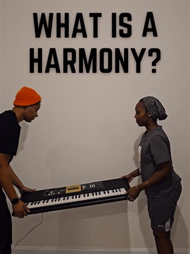 A Viewer Teaches Us To Harmonise 😬 #HarmonisingChallenge #Harmony #TheHarmonisingChallenge #ThisWasHard #RENxELI
