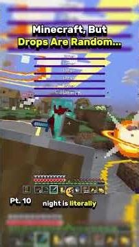 Minecraft, But Every Drop Is Random...😨🗃️ (part 10) #minecraftusa #minecraft #unitedstates #usa