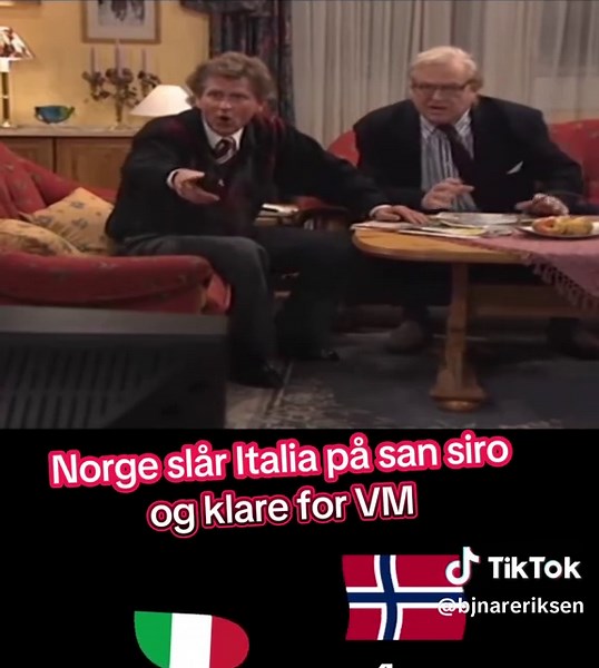 Norge klar for fotball VM etter seier over Italia