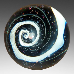 Glass Vortex Marble [hand Blown Borosilicate Illusion Orb] - Etsy