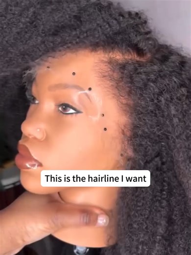 The most natural hairline I have ever seen👍#subella #subellahair #subellahairwigs #hairtok #wiginstalltutorial #wigtok #wigs #hairstyle #hair #gluelesswigs #glueless #4c #4chair #4cedges #curlyhair #curlywig #wigtutorial #wigstyling #hairstyle