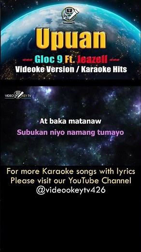 Upuan - Gloc-9 Ft Jeazell (Karaoke Teaser 1) #karaoke #videoke #karaokesongswithlyrics #upuan