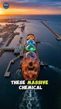 How Giant Chemical Tanker Ships Load Dangerous Liquids! | Amazing Marine Facts