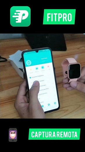 Photography or Remote Capture 📸 Smartwatch Y68 D20 With FitPro App