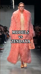 Zendaya vs. model: Who wore it better? 👗✨#Fashion #Zendaya #ModelStyle