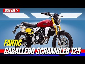 Fantic Caballero Scrambler 125: A Modern Classic with Retro Appeal | MOTO-CAR TV