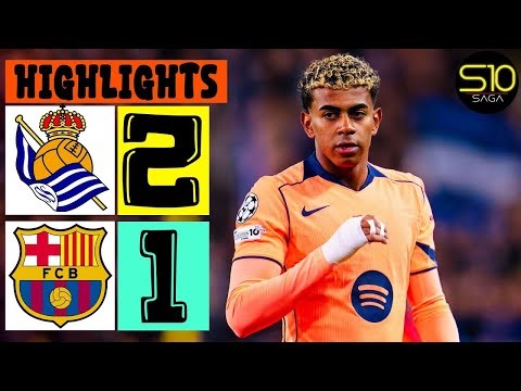 Barcelona vs Real Sociedad 1-2 Resumen Y Goles (2026)