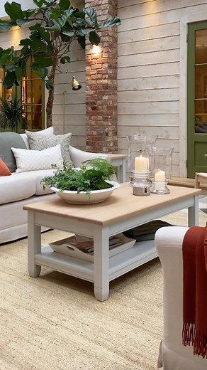 Neptune on Instagram: "So much more than just a place to rest your cup of tea, a coffee table is an opportunity for creative expression, right at the centre of your living room. In this video, our stylist Meaghan shows you a few ways to make the most of it. #neptunehome"