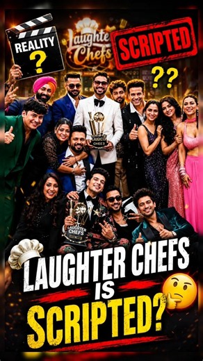 Laughter Chefs Is SCRIPTED? 😱 Shocking Truth Behind the Show! #shorts