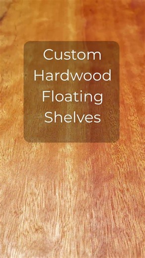Custom Floating Shelves