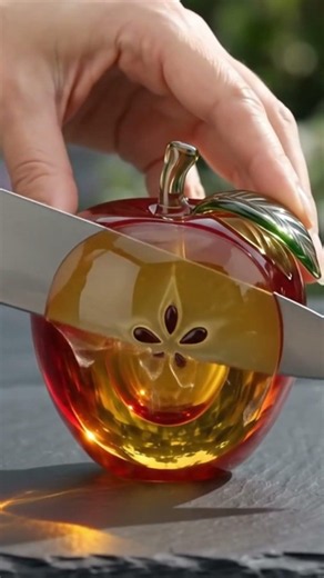 The Ultimate ASMR TINGLES: Glass Strawberry, Apple & Mango! ✨🔪