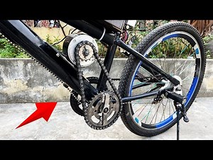 Your Bike Will Now Be Pedal-Free | DIY Motorized Bike Ideas