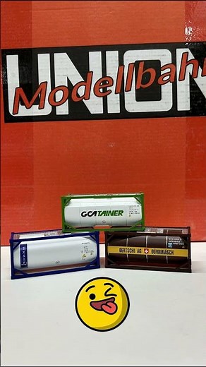 Modern containers for freight trains | NEW at MU in H0