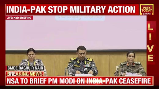 708K views · 13K reactions | #BreakingNews "Pakistan claimed that it damaged our S400 and Brahmos missile base with its JF 17, which is completely wrong..," Colonel Sofiya Qureshi on Pak's misinformation campaign #OperationSindoor #India #Pakistan | India Today | Facebook