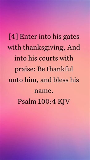 BIBLE AUDIO PSALM 100:4 || God's Word - Bible Stories #Shorts