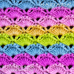 726K views · 8.1K reactions | How about these colorful crochet shells? | Naztazia | Facebook