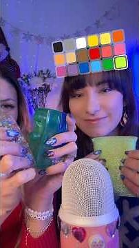 Sleepy Color Challenge with ​⁠‪@ASMRMissMi‬ 🥹💙 #asmr #relaxing #sleep #sleepaid #anxietyrelief