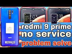 Redmi 9 prime network problem solution | redmi 9, 9 power, 9 prime no service problem solution