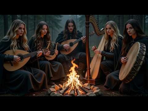The Weaver’s Room: Intimate String Folk — Medieval Lyre for Deep Sleep & Reading