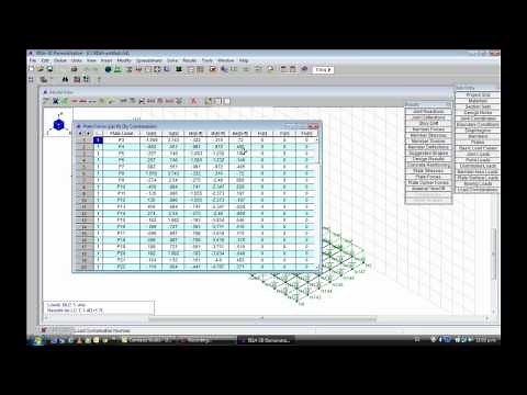 TUTORIAL RISA 3D: MODELADO DE LOSA EN UNA DIRECCION