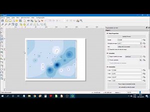Mapa de precipitação usando o QGIS