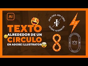 Adobe ILLUSTRATOR for BEGINNERS | Wrap TEXT AROUND a CIRCLE | Illustrator TUTORIAL