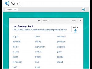 Gr 6 Sadlier Vocabulary Level A Unit 4