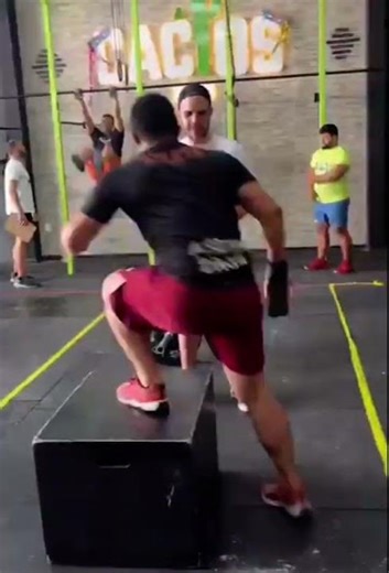 Box Jump overs 2 style