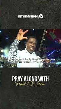 TODAY IS YOUR DAY! | PRAY ALONG WITH PROPHET T.B. JOSHUA