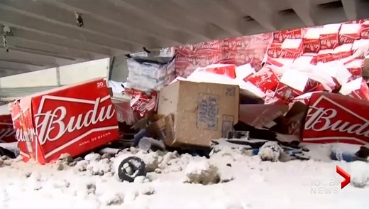 Winter storm causes massive 60-car pile-up in Pennsylvania