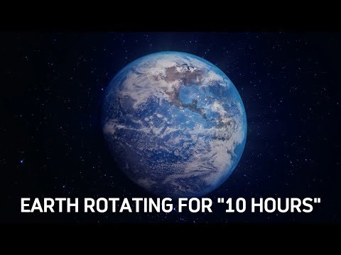 Earth Rotating in Space 🌍 10 Hours of Realistic Planet Earth from Orbit | Continuous Cosmic View