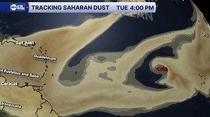 8.6K views · 71 reactions | ERIN | Cooler sea surface temps & Saharan Dust will keep Erin strengthening slowly over the next couple of days. The dust forecast compared with the storm's forecast track keep the two together through the end of the week. Gradually, the dust & drier air should become weaker as the storm moves west, away from the dust's main source. #erin #tropicalstorm #tropicalstormerin #TSErin | Greg Dee | Facebook