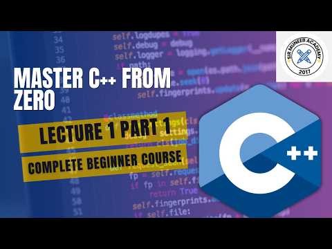 introduction to c++ programming| Lecture 1 part 1| c++ introduction