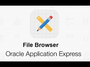 File Browser Oracle APEX 18.1 - #37