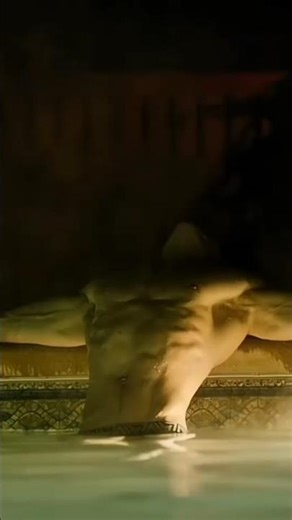 David laid pose in swimming pool 🔱 #davidlaid #prime #aesthetic #physique #motivation