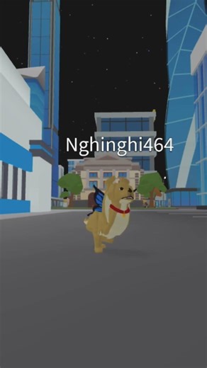 Dog dancing =) #dog #animalsim #roblox