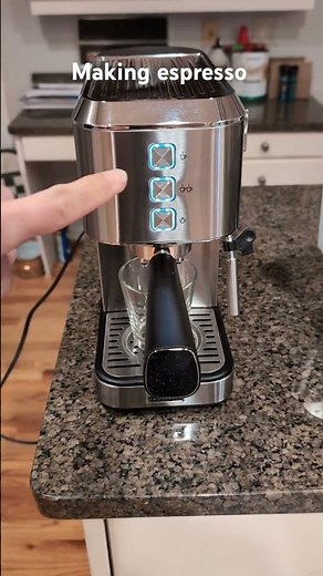Making espresso using Bella Pro