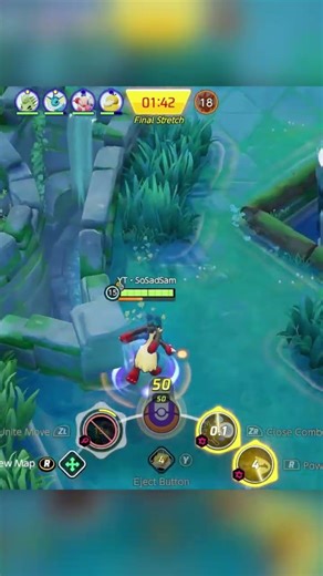 CHASING THIS SYLVEON TO NARNIA AS MEGA LUCARIO! | Pokémon Unite