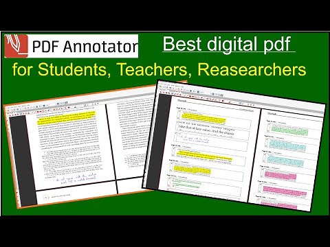 The best pdf for students highlighting digital books (pdf-annotator)