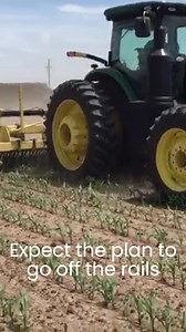 Farming in the spring: there are only four rules you need to remember: make the plan, execute the plan, expect the plan to go off the rails, throw away the plan. Farmers deal with the weather which often makes planning very difficult! | Natural Prairie Dairy
