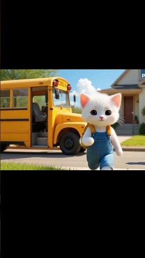 The Cutest School Bus Ride Ever! Adorable Kittens Head to School!