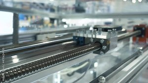 Linear guides ball screw for precise linear movement in positioning