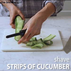 10K views · 37 reactions | Avocado Cucumber "Sushi" https://www.theblendergirl.com/recipe/raw-avocado-cucumber-sushi-rolls/ | The Blender Girl | Facebook