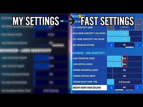Trying the FASTEST Controller Settings in Fortnite!