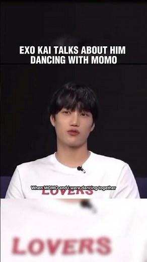 EXO KAI TALK ABOUT MOMO IN HIS LATEST INTERVIEW #twice #exo #momotwice #exokai #kpop