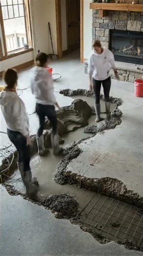 How to Make a 3D Canyon Floor: Extreme Home Renovation Time-Lapse