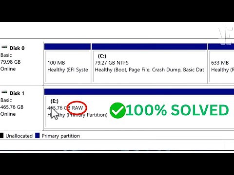 (2025 FIX ) Convert RAW to NTFS Without Formatting In Windows