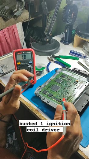 🚗kia rio hatchback 2014 AT 📍busted 1 ignition coil driver Ecu-Computer Box Repair #cebuecurepair #kiariohatchback #misfireissue #PanelGaugeRepair #BCMRepair #reelsviral2026 | Ecu-Computer Box Repair