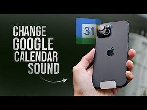 How to Change Google Calendar Notification Sound on iPhone (explained)