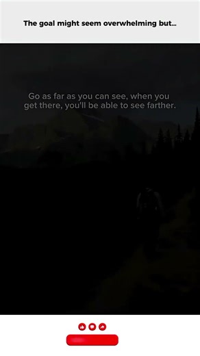 The goal might feel overwhelming but.. #motivation #successmindset #metaraise #mindset #inspiration